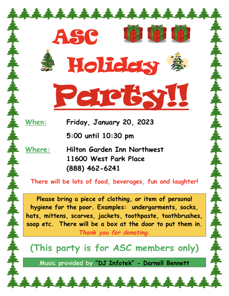 ASC Holiday Party 2023